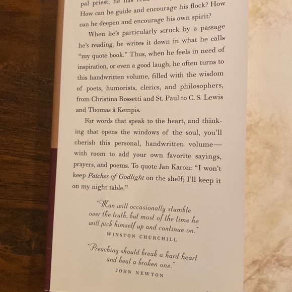 Patches of Godlight Father Tim’s Favorite Quotes - Mitford Series by Jan Karon - Picture 5 of 5